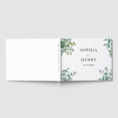 eucalyptus greenery wedding gastenboek (Volledig)