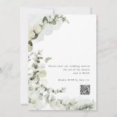 Eucalyptus Greenery Wedding Invitation (Dos)