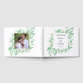 Eucalyptus Greenery Wedding White Green Gastenboek (Volledig)
