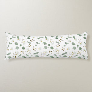 Eucalyptus Greenery Zilveren Dollar Gum Bloesems Lichaamskussen