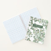 Eucalyptus Greenery Zilveren Dollar Gum Bloesems Notitieboek (Binnen)