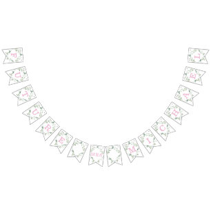 Eucalyptus groen aangepaste Vrijgezellenfeest Vlaggetjes