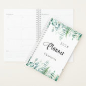 Eucalyptus groen bos varens 2026 planner (Display)
