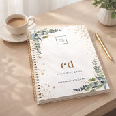 Eucalyptus groen goud business logo 2025 planner