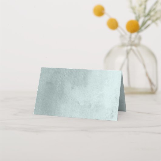 Eucalyptus groen takken Waterverf bruiloft (Achterkant)