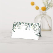 Eucalyptus groen watercolor bruiloft (Achterkant)