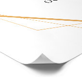 Eucalyptus Groene Bruidsdouche Welkomstbord Poster (Hoek)