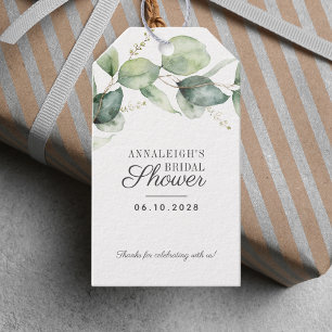 Eucalyptus Groene Bruiloft Dank Je Favoriet Cadeaulabel