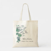 Eucalyptus Groene Docenten Tas (Achterkant)