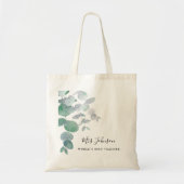Eucalyptus Groene Docenten Tas (Voorkant)