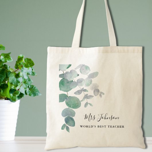 Eucalyptus Groene Docenten Tas