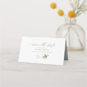 Eucalyptus groene goudbruiloft met uitzondering va (Voorkant)