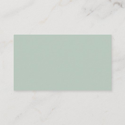 Eucalyptus groene goudbruiloft met uitzondering va plaatskaartje (Achterkant)