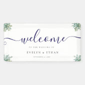 eucalyptus groene wedding spandoek (Horizontaal)