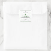Eucalyptus Handmade Soap Square Sticker (Tas)