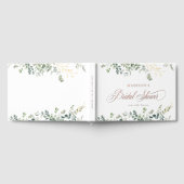 Eucalyptus Handschrift Script Bruidsmeisje Feest Gastenboek (Volledig)