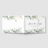 Eucalyptus handschrift Vrijgezellenfeest Gastenboek (Volledig)