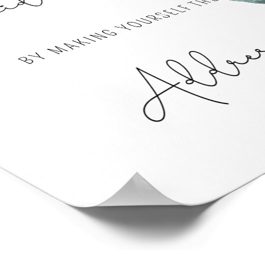 Eucalyptus - Help het drukke Poster van het bruids (Hoek)