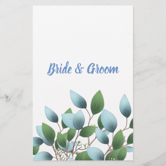 EUCALYPTUS HIJ ZEI DAT ZIJ HAD GEZEGD DAT SCHOUWER FLYER (Achterkant)