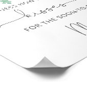 Eucalyptus hoeveel kussen bruidsmeisje spel poster (Hoek)