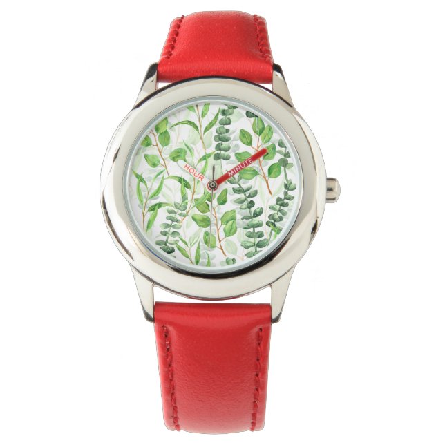 Eucalyptus Horloge (Voorkant)