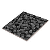 Eucalyptus in grijs tegeltje (Zijkant)