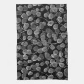 Eucalyptus in grijs theedoek (Verticaal)