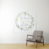 Eucalyptus Kruis Baby Doop Wandkleed (In situ)