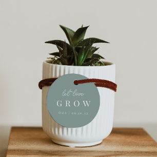 Eucalyptus Laat de Liefde Plant groeien of zaad Bedankjes Labels