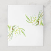 Eucalyptus laat trouwkaarten achter (Buitenkant ongevouwen)