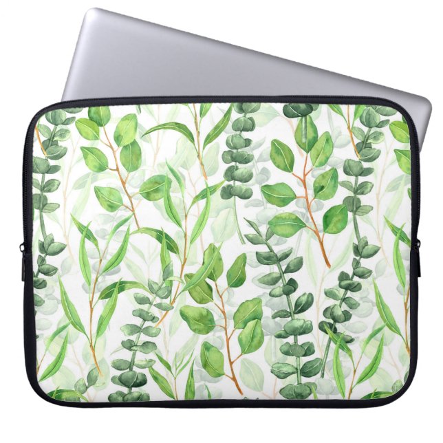 Eucalyptus Laptop Sleeve (Voorkant)
