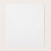 Eucalyptus Lavender Mariage Table Place Card (Inside Unfolded)