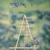 Eucalyptus Lavender Muslim Wedding Welcome (Neutre)