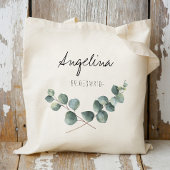 Eucalyptus leaf Bridesmaid Tote Bag