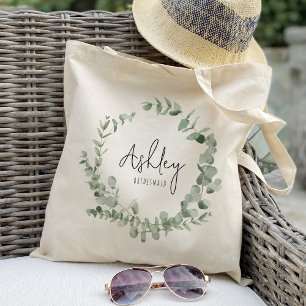 Eucalyptus Leaf Bridesmaids Canvas tas