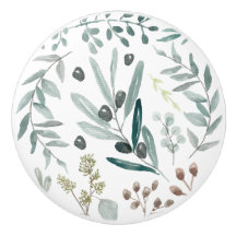 Eucalyptus Leaf Dep/Drawer Knop