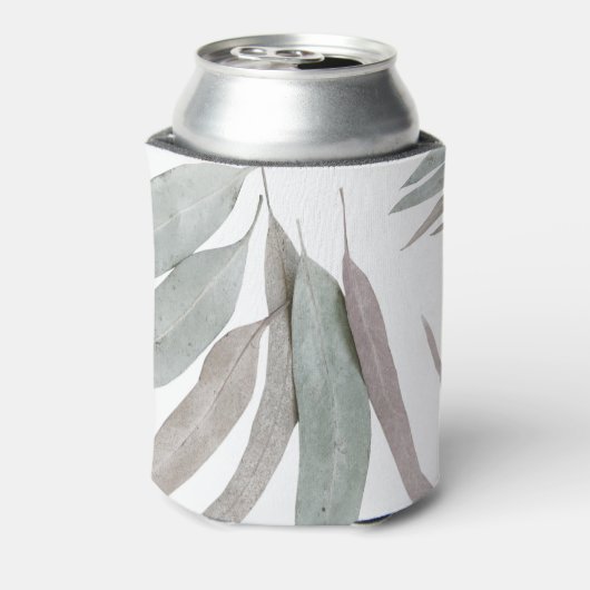 Eucalyptus Leaves Pattern Blikjeskoeler (Blikje Achterkant)