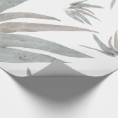 Eucalyptus Leaves Pattern Cadeaupapier (Hoek)