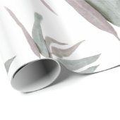 Eucalyptus Leaves Pattern Cadeaupapier (Rol Hoek)