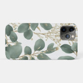 Eucalyptus Leaves Pattern Case-Mate iPhone Case (Achterkant (horizontaal))