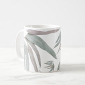 Eucalyptus Leaves Pattern Koffiemok (Voorkant links)