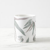 Eucalyptus Leaves Pattern Koffiemok (Center)