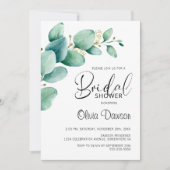 Eucalyptus Leaves Vrijgezellenfeest Kaart (Voorkant)