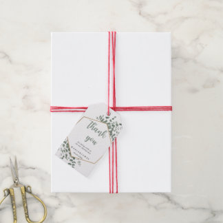 Eucalyptus Leaves Wedding Cadeaulabel