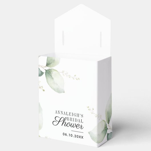 Eucalyptus lief dank u botanisch Vrijgezellenfeest Bedankdoosjes (Geopend)