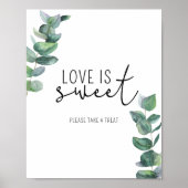 Eucalyptus - Liefde neemt een heerlijk poster (Voorkant)