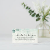 Eucalyptus Livres pour Baby insert carte (Debout devant)