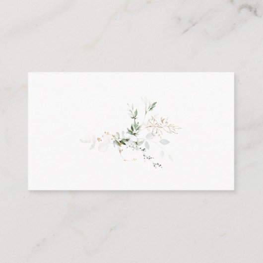 Eucalyptus Loofwerk Confetti Boeken voor Baby Informatiekaartje (Achterkant)