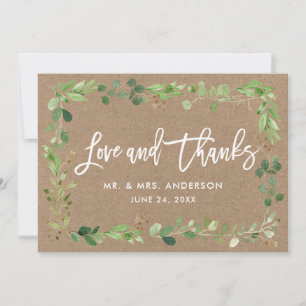 Eucalyptus Love Bedankt Kraft