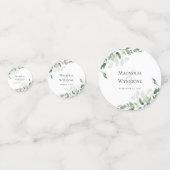 Eucalyptus Mariage Confetti (Derrière)